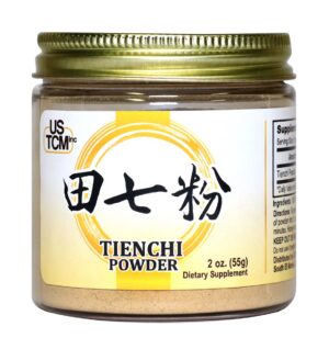 USTCM polvo puro de tienchi ginseng para té medicinal