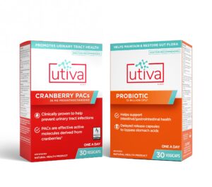 Utiva 36PAC Power Bundle suplemento salud vejiga y digestivo 30 días
