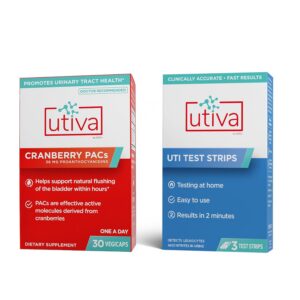 Utiva suplemento arándano cápsulas veganas salud urinaria