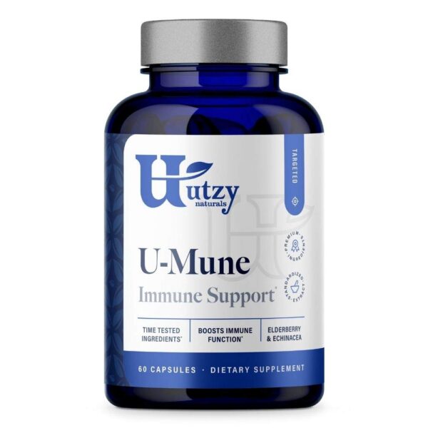 Version 1.0.0 Utzy Naturals U-Mune suplemento inmunológico 60 cápsulas
