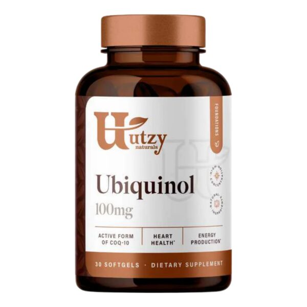 Version 1.0.0 Utzy Naturals Ubiquinol 100 mg softgels