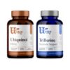 Utzy Naturals ubiquinol bottle front label
