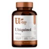 Ubiquinol and TriBerine bottle side view label