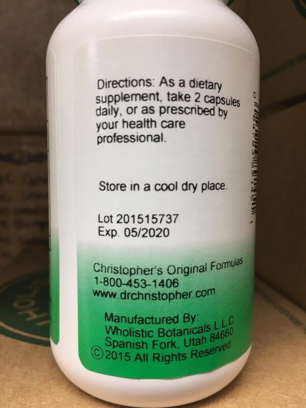 Frasco y caja del producto V-Vein