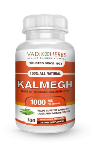 Version 1.0.0 Kalmegh en polvo Vadik Herbs frasco