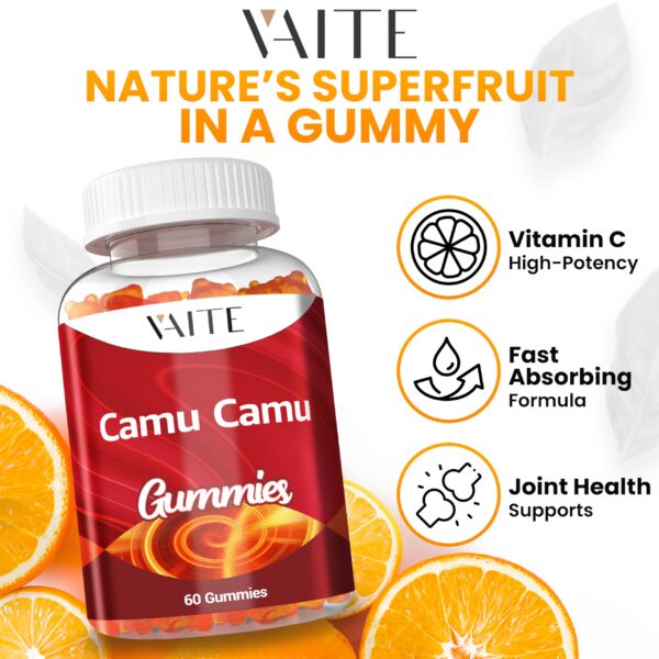 Etiqueta VAITE Camu Camu Vitamin C Gummies