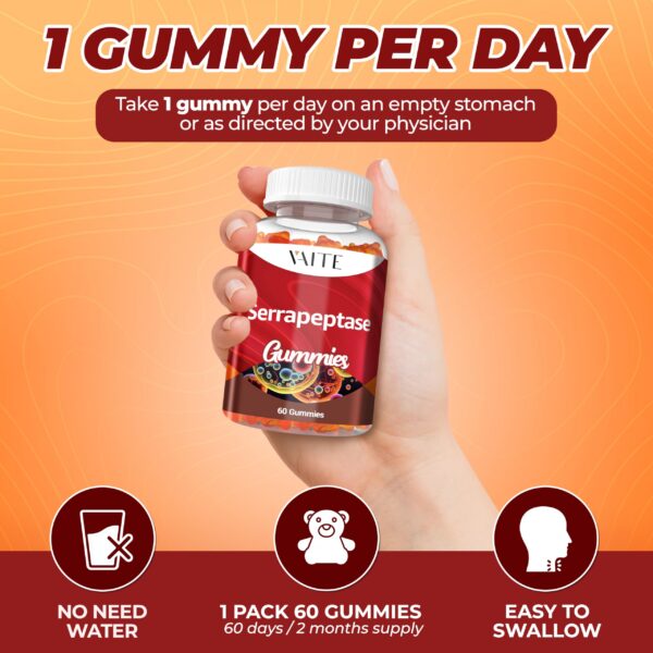 Version 1.0.0 Empaque serrapeptasa VAITE frente