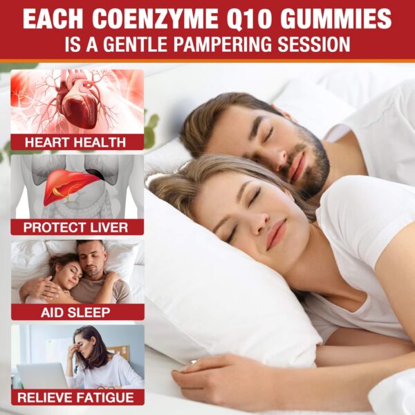 Etiqueta de ingrediente CoQ10 gomitas