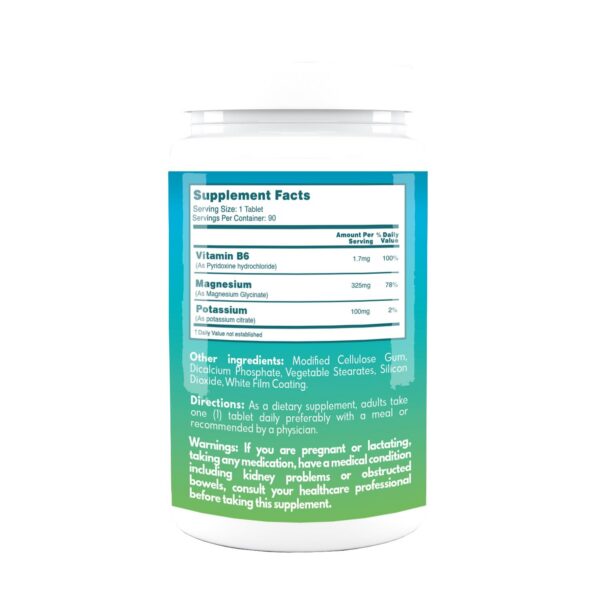 Caja VAL Magnesium Glycinate 325 mg 90 tabletas