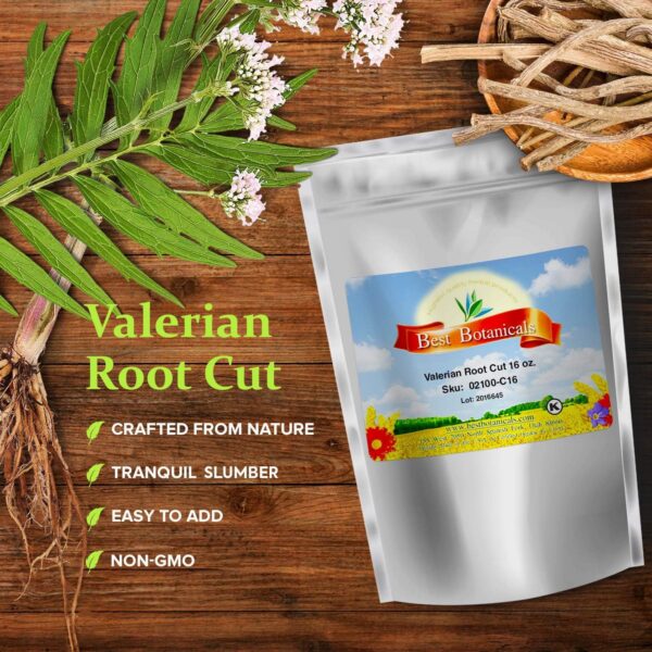 Version 1.0.0 Trozos de valeriana para infusión