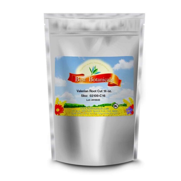 Valeriana en trozos para té