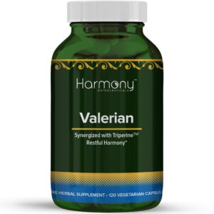 Version 1.0.0 Valeriana Ayurvédica Harmony Nutraceuticals envase 120 cápsulas