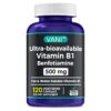 Frasco VANI Vitamina B1 Benfotiamina 500 mg