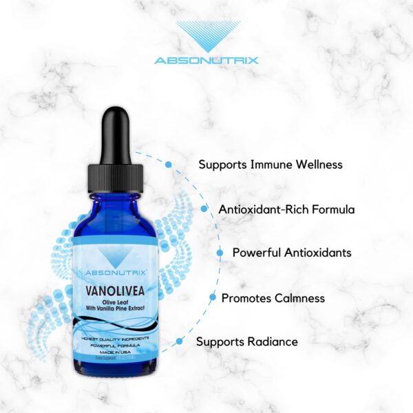 Suplemento sin gluten VanOlivea con ingredientes vegetales