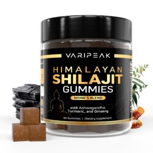 Version 1.0.0 Varipeak gomitas orgánicas shilajit himalaya 90 unidades