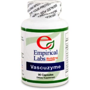 Version 1.0.0 Empirical Labs Vascuzyme cápsulas en envase de 90