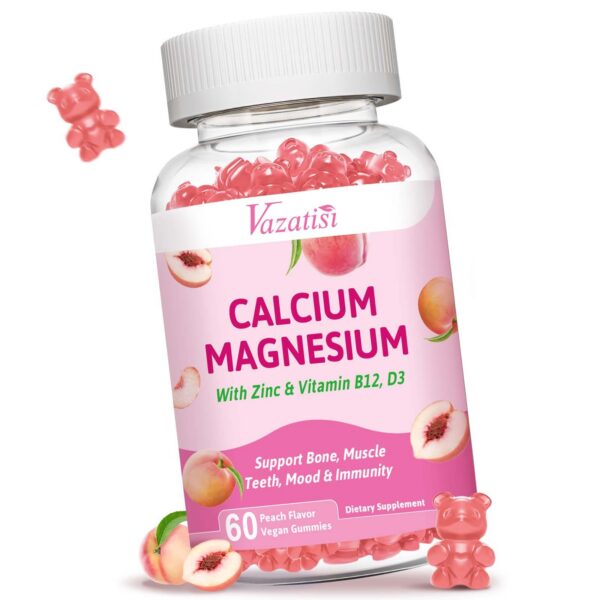 Version 1.0.0 Vazatisi gomitas calcio durazno etiqueta frontal