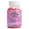 Gomitas multivitamínicas Vccvaa para mujeres con sabor fresa
