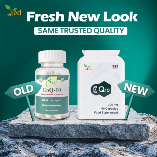 Cápsulas CoQ10 Ved Best 300 mg