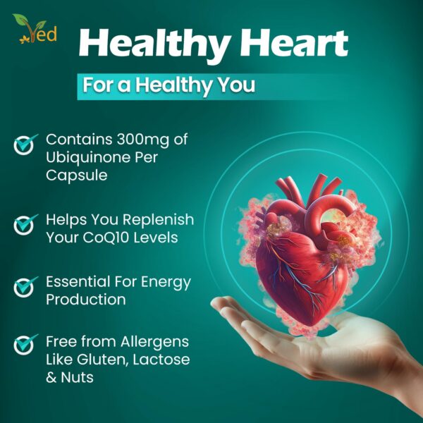 Envase Ved Best CoQ10 300 mg