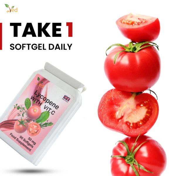 Version 1.0.0 Frasco de lycopene Ved 50 mg