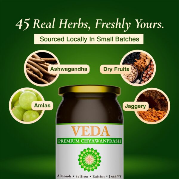 Version 1.0.0 Chyawanprash amla-ashwagandha ingredientes