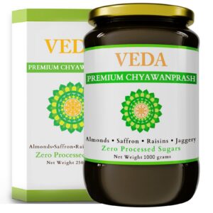 Version 1.0.0 Frasco VEDA chyawanprash sin azúcar