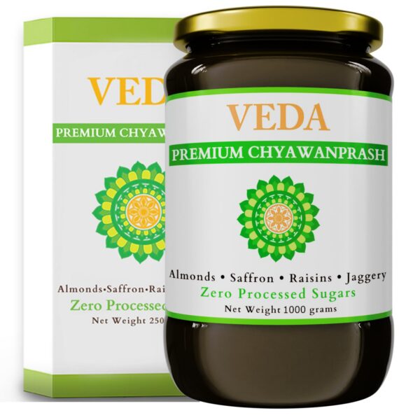 Version 1.0.0 Frasco VEDA chyawanprash sin azúcar