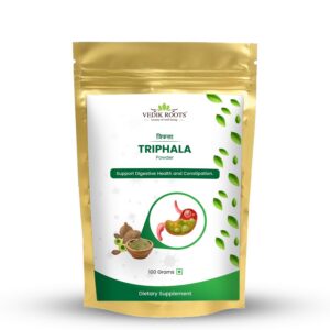 Vedikroots Triphala polvo 100 g - envase