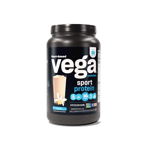 Vega Sport proteína vainilla frasco de 29.2 oz