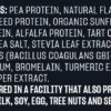 Etiqueta frontal de Vega Premium Sport Protein