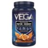 Vega Premium Sport proteina en polvo mantequilla de mani - envase