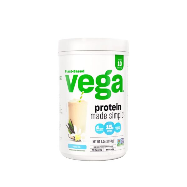 Version 1.0.0 Vega Protein Made Simple polvo proteína vainilla 9.2 oz