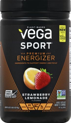 Vega Sport pre entreno para mujer y hombre sabor limonada