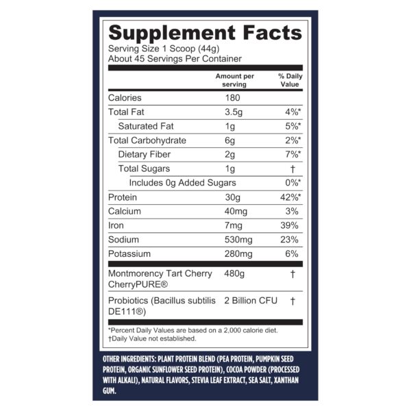 Version 1.0.0 Cucharón con polvo Chocolate Vega Sport