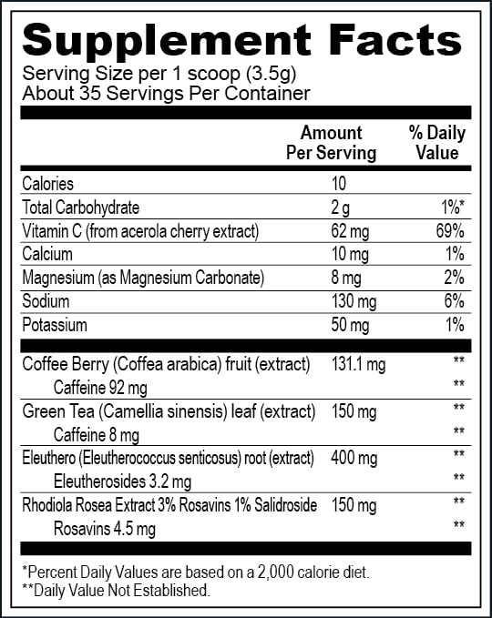 Envase y etiqueta de Vega Sport Sugar Free