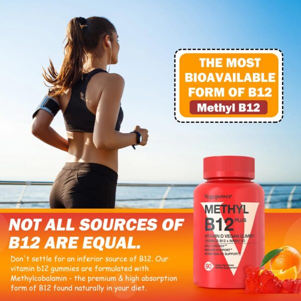 Gomitas color naranja Vegepower