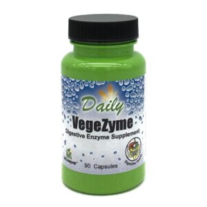 VegeZyme Daily Manufacturing etiqueta frontal