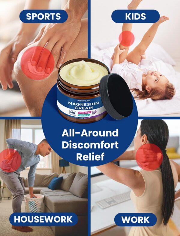 Frasco y aplicador de la locion magnesio