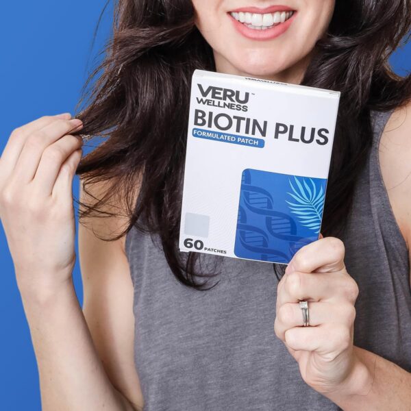 Parche con Colágeno Veru Wellness Biotin Patch detalle