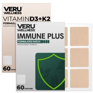 Veru Wellness parche bariátrico inmune D3/K2