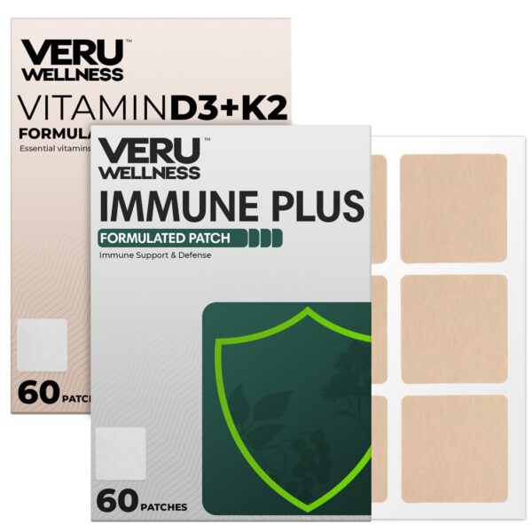 Veru Wellness parche bariátrico inmune D3/K2