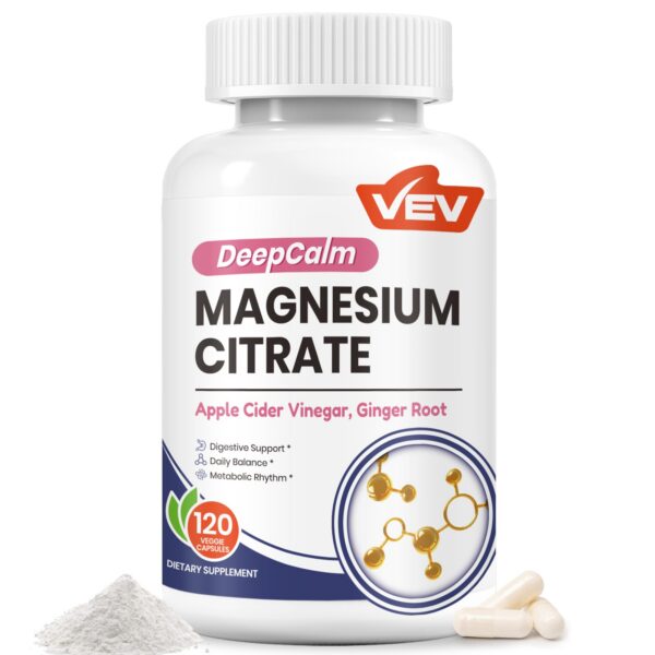 Frasco DeepCalm magnesio citrate frontal