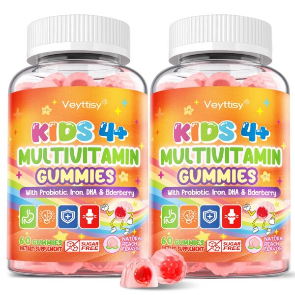 Gomitas multivitamínicas para niños frasco