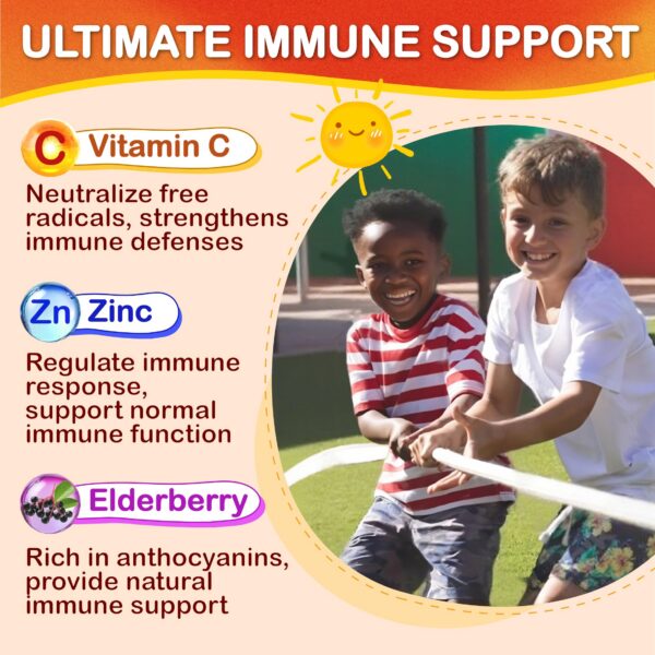 Frasco de gomitas infantiles