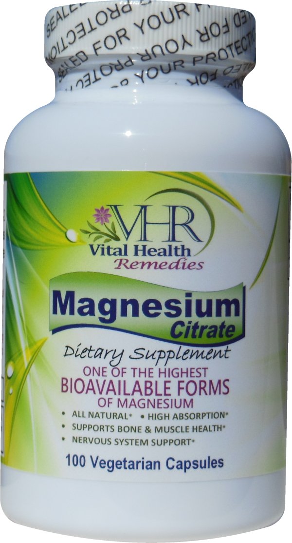 Version 1.0.0 Frasco frontal de VHR Magnesium Citrate