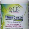 Frente de etiqueta VHR Vitamina C 1000 mg