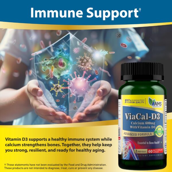 Cápsulas ViaCal-D3 en frasco