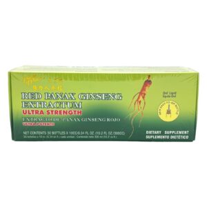 Viales extracto ginseng panax rojo Prince of Peace