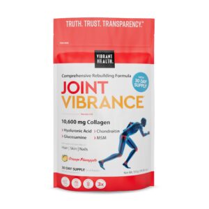 Vibrant Health Joint Vibrance envase suplemento articular